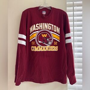 Washington Commanders Long Sleeve Shirt